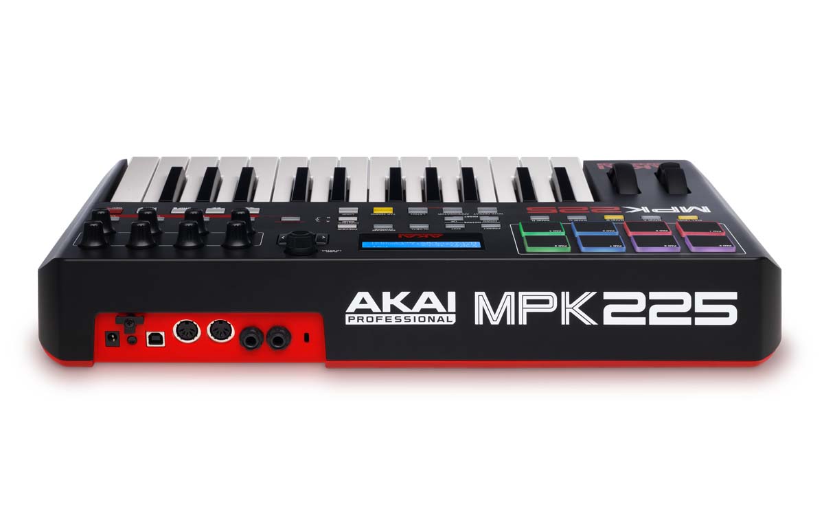 [VENTA] Controladora AKAI MPK 225 8 Pads 25 teclas USB-MIDI 5-pin MIDI input y output Mpk22503