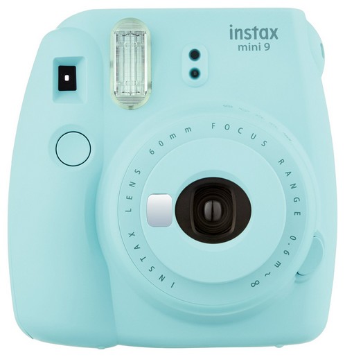 [VENTA] Camara para fotos instantaneas FujiFilm Instax Mini 9 varios colores + rollo 20 fotos Instax9iceblue1