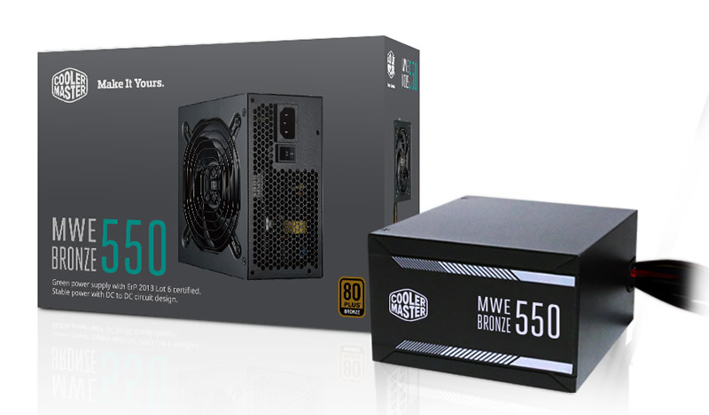 [VENTA] Fuentes CoolerMaster Serie MasterWatts 80 Plus en stock al mejor precio en AS-INFORMATICA Mwe550