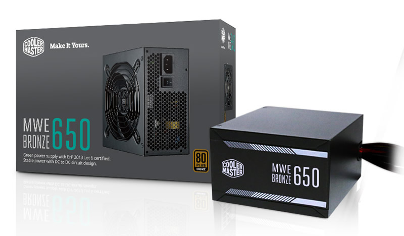 [VENTA] Fuentes CoolerMaster Serie MasterWatts 80 Plus en stock al mejor precio en AS-INFORMATICA Mwe650