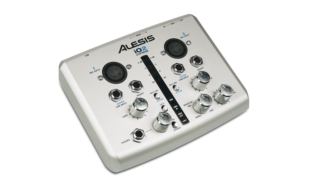 [VENTA] Placas de sonido USB Profesional M-AUDIO M-Track 2x2M Alesis iO2 Express en AS Ioexpress01